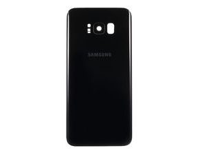 Samsung Galaxy S8 Plus zadní kryt baterie osazený včetně krytky fotoaparátu černý G955F