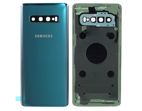 Samsung Galaxy S10 zadní kryt baterie osázený včetně krytky fotoaparátu zelený G973