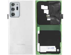 Samsung Galaxy Note 20 Ultra zadní kryt baterie včetně krytky fotoaparátu N985/N986 (Service Pack) White