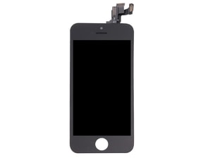 Apple iPhone 5S / SE LCD displej dotykové sklo černé komplet přední panel včetně osázení