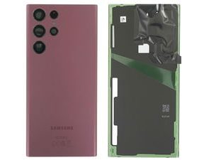 Samsung Galaxy S22 Ultra 5G Zadní kryt baterie S908 (Service Pack) burgundy