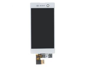 Sony Xperia M5 LCD displej bílý + dotykové sklo komplet E5603