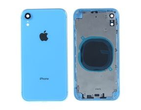Apple iPhone XR zadní kryt baterie včetně rámečku telefonu modrý