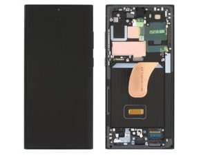 Samsung Galaxy S23 Ultra S918 LCD displej dotykové sklo originální (Service Pack) Graphite gray
