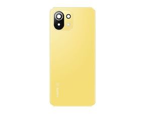 Xiaomi Mi 11 Lite 5G zadní kryt baterie včetně čočky fotoaparátu žlutý