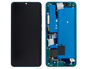 Xiaomi Mi Note 10 / Mi Note 10 PRO LCD displej dotykové sklo včetně rámečku (Service Pack) Green