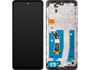 Motorola Moto G60S LCD displej dotykové sklo včetně rámečku (Service Pack) Black