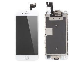 Apple iPhone 6S LCD displej OSÁZENÝ dotykové sklo bílé