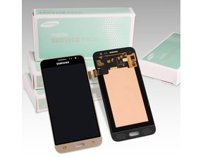 Samsung Galaxy J3 2016 LCD displej dotykové sklo zlaté J320F