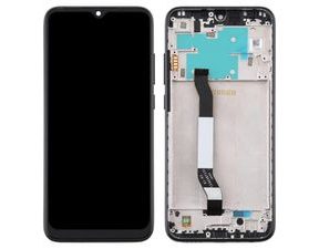 Xiaomi Redmi Note 8 LCD displej dotykové sklo včetně rámečku komplet přední panel černý