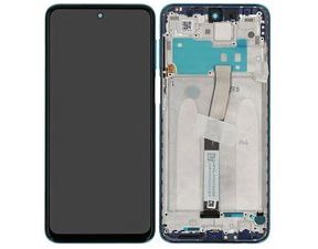 Xiaomi Redmi Note 9 Pro LCD displej dotykové sklo včetně rámečku (Service Pack) Blue