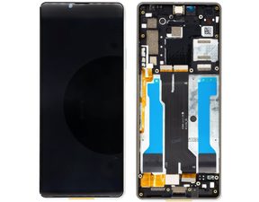 Sony Xperia 10 III LCD displej dotykové sklo bílé (Service Pack)