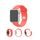 Apple Watch 42mm silikonový řemínek pásek melounově červený
