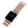 Apple Watch 42mm řemínek kovový Milanese Loop Milánský tah rose gold