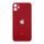 Apple iPhone 11 zadní kryt baterie červený s větším otvorem pro kameru RED
