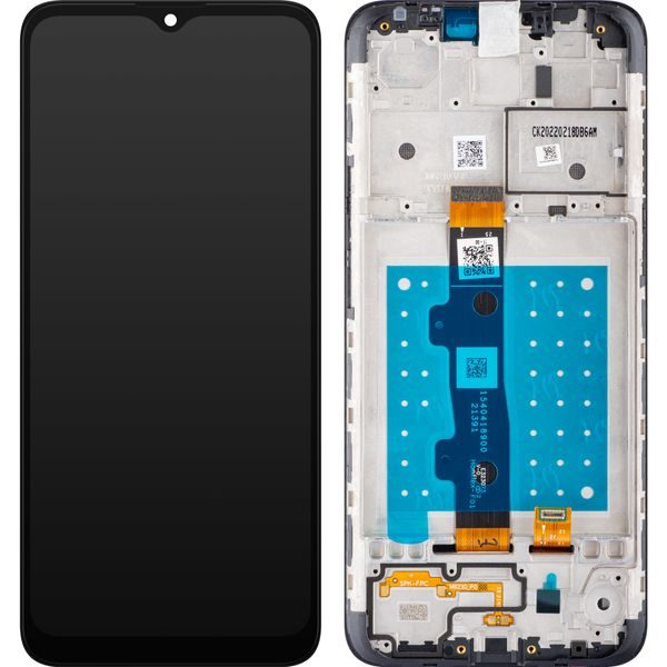 Motorola Moto E7 LCD displej dotykové sklo včetně rámečku (Service Pack)