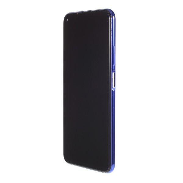 Honor 20 / Huawei Nova 5T LCD displej dotykové sklo přední panel včetně rámečku modrý YAL-L21