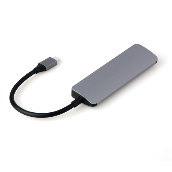 USB-C Hub 5 v 1 USB 3.0 Port 3x SD/TF čtečka karet