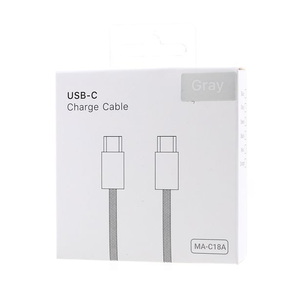 Nabíjecí kabel USB C na port USB C Nylonový Fast charge 65W