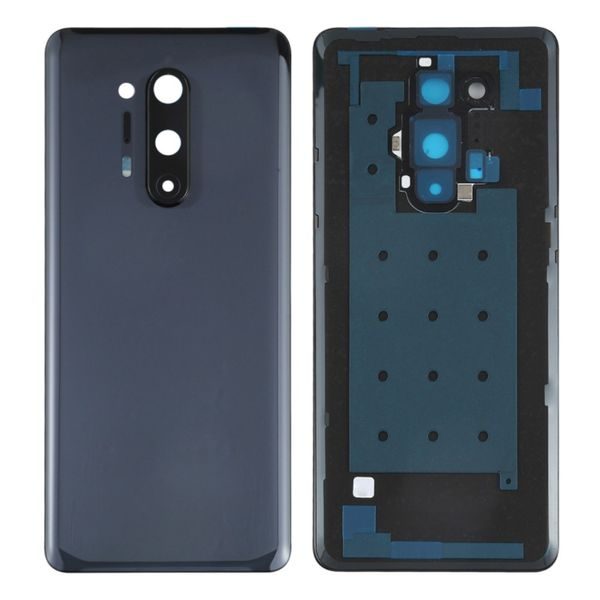 OnePlus 8 PRO zadní kryt baterie černý včetně krytky čočky fotoaparátu