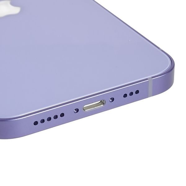 iPhone 12 zadní kryt baterie housing včetně rámečku Fialový