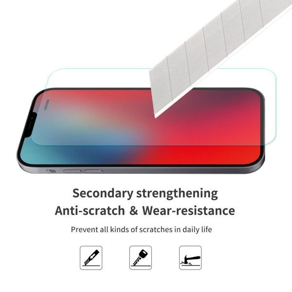 Apple iPhone 12 / 12 Pro ochranné tvrzené sklo sada 10ks 2,5D