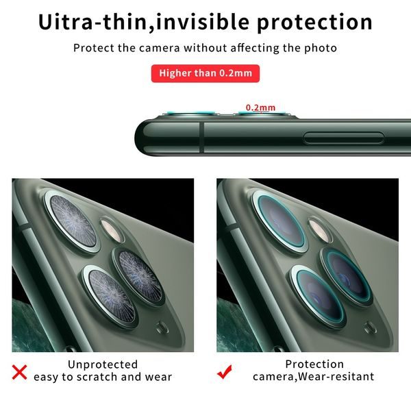 Apple iPhone 11 Pro Ochranné tvrzené sklo na čočky fotoaparátů