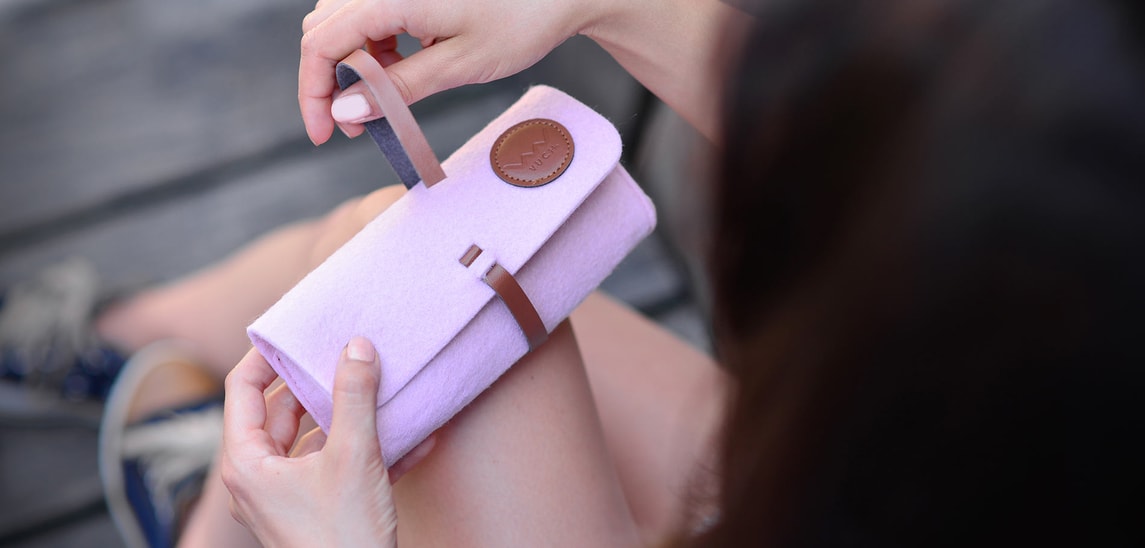 galerie Védőtok napszemüvegre Pink