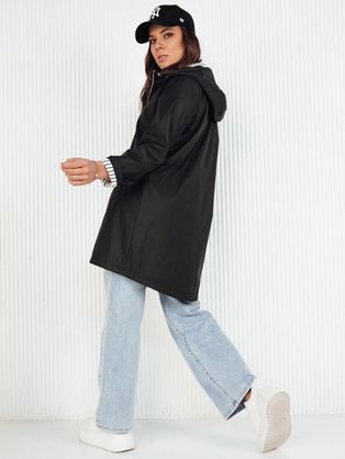 Egyedi fekete női kabát Fresco