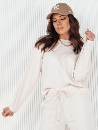 Egyszerű szürke női pulóver Fashion II
