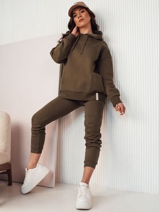 Egyszerű barna női szabadidő nadrág Velara