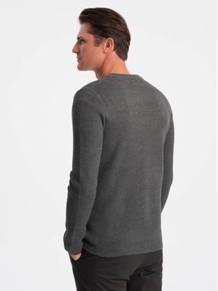 Antracit szürke pulóver