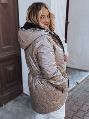 Különleges sötétszürke női kabát Ala Alpaka Rita