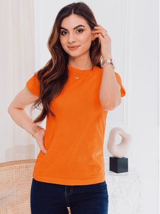 Egyszerű narancssárga női póló SLR001