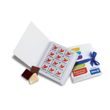 Reklamní čokoládová kniha 24x5g (12x5g), stuha s vaším motivem/logem - od 100 ks