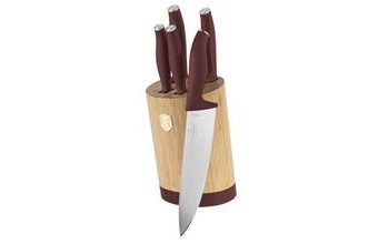 Sada nožů se stojanem BAMBOO 6 ks Leonardo Collection
