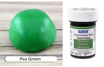 Zelená gelová barva Pea Green