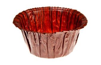 Pečící košíčky na muffiny samonosné - hnědé 50 ks