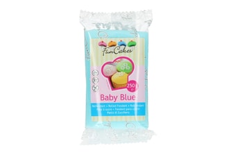 Modrý rolovaný fondant Baby Blue (barevný fondán) 250 g