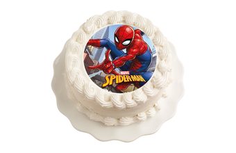 Jedlý papír Spiderman v akci 20 cm