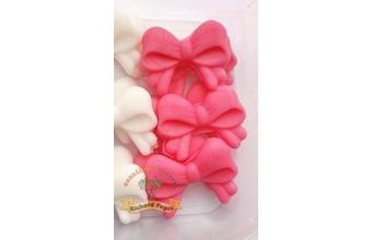 Mašličky růžové 6ks