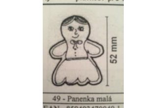 Vykrajovátko - Panenka malá