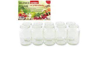 Sklenice zavařovací 0,2 l 10 ks