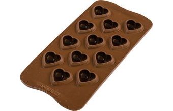 Forma na čokoládu - 3D srdce