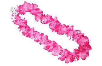 Havajský věnec cca 100 cm - RŮŽOVÝ - Hawaii