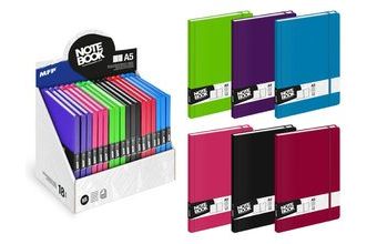 blok s gumkou A5 linka, 100 listů, mix 7500715