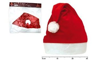 Čepice mikulášská klasik 29x39 cm