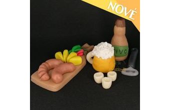 Set pivo a degustační prkénko na dort