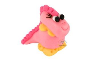 Příležitostná postavička dinosaurus růžový