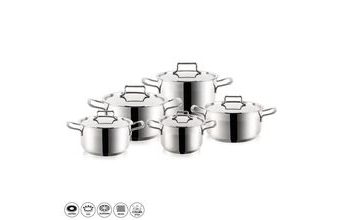 Sada nádobí nerez Anett - 10 dílů